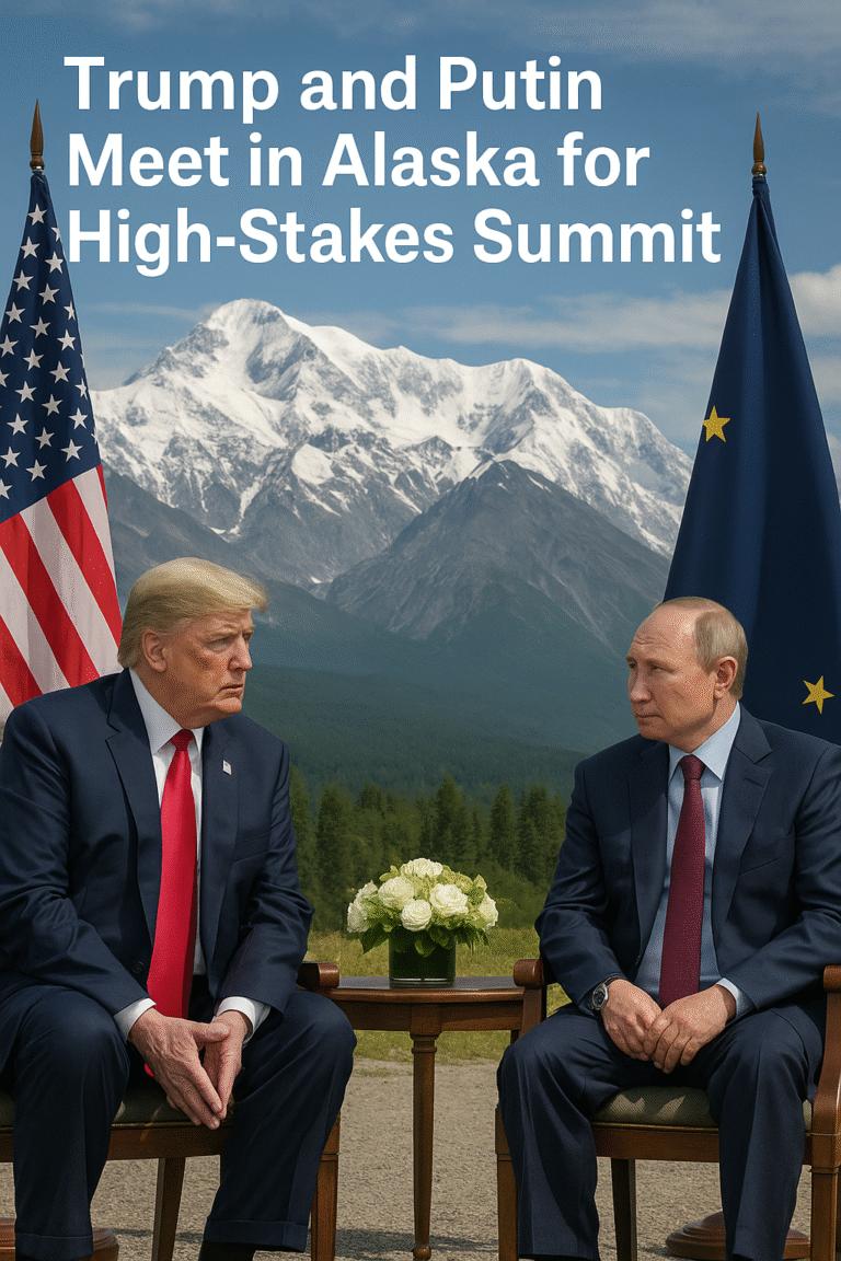 Trump and Putin Meet in Moscow: Talks Touch on Ukraine, Energy, and Security Tensions