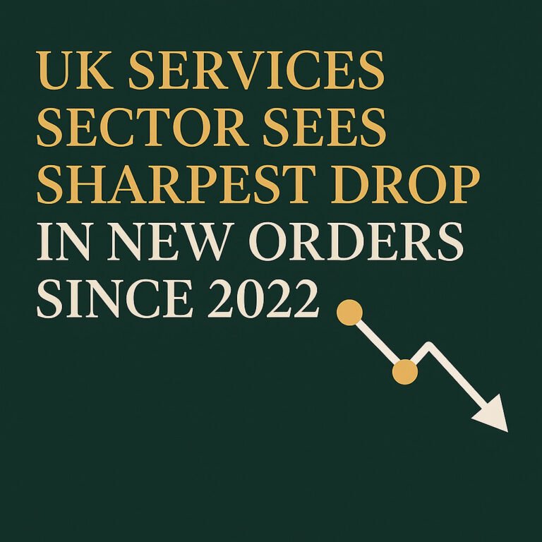 UK Services Sector Sees Sharpest Drop in New Orders Since 2022, PMI Reveals