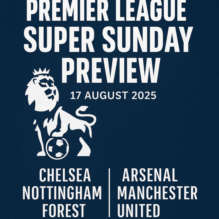 Premier League Super Sunday Preview: Arsenal vs Man United Headlines with Chelsea and Forest in Action