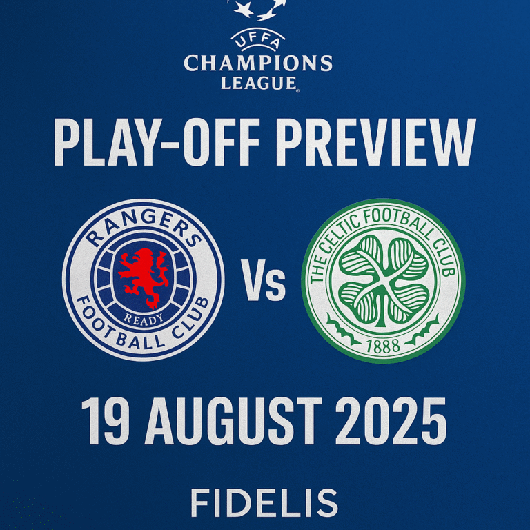 Champions League Play-Off Preview: Rangers Clash with Club Brugge as Celtic Host Kairat