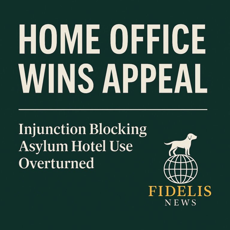 Court of Appeal Overturns High Court Ban on Epping Asylum Hotel