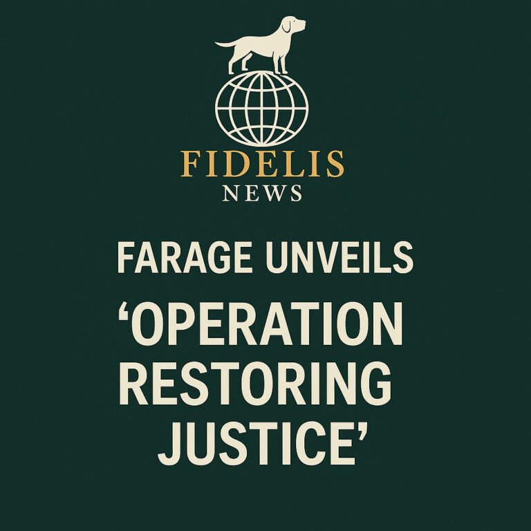 Nigel Farage Launches “Operation Restoring Justice” Immigration Plan Amid Legal and Political Firestorm