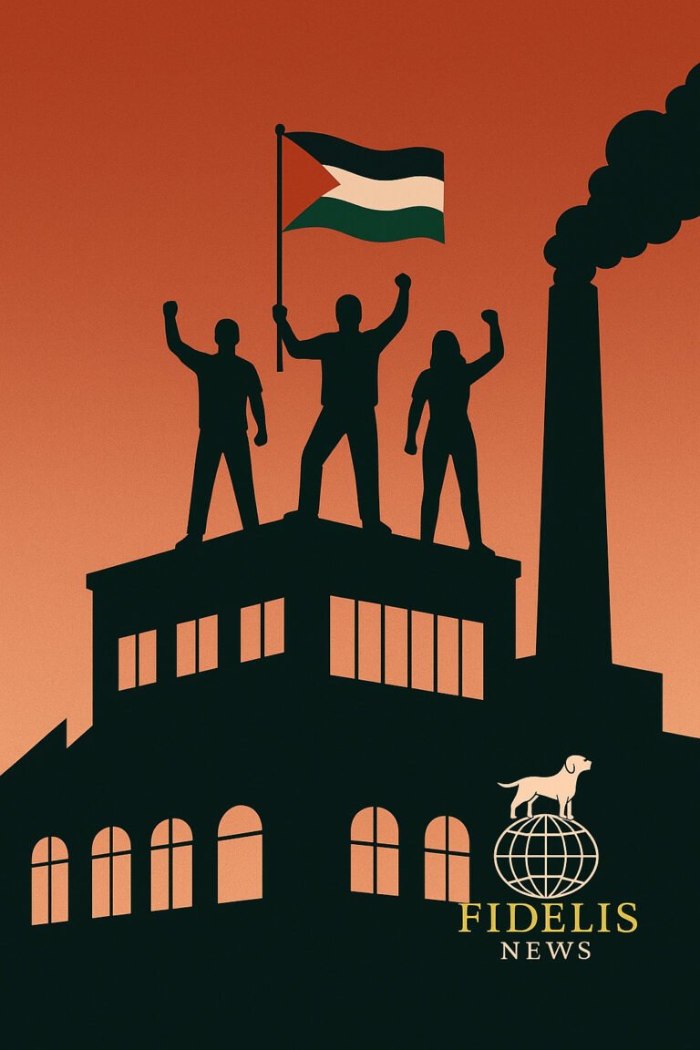 Pro-Palestine Activists Storm Moog Factory Roof in Escalating UK Arms Protest