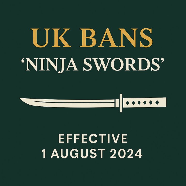 UK Bans “Ninja Swords”: Symbolic Gesture or Missed Opportunity?