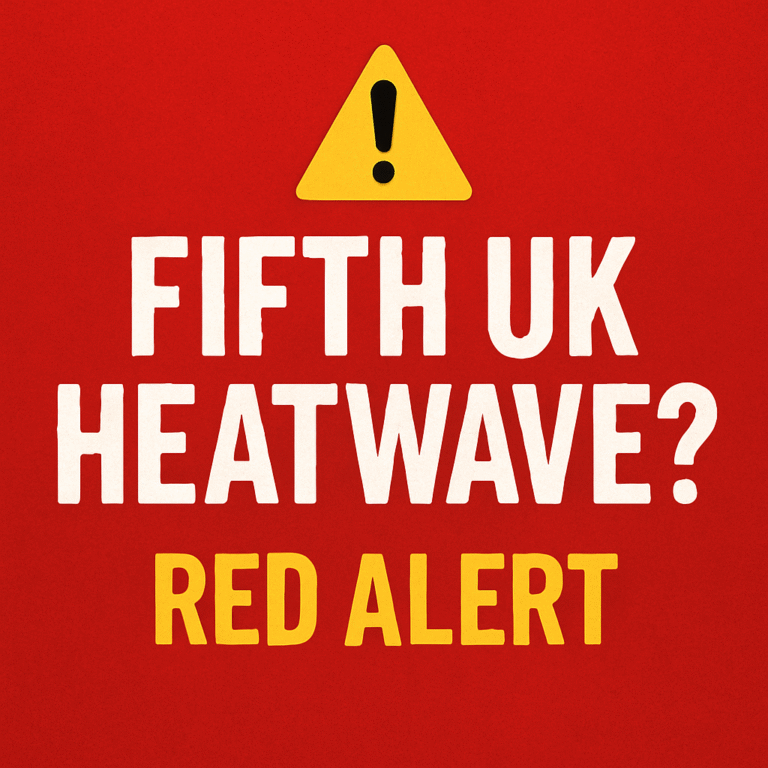 🌡 Fifth UK Heatwave? Experts Warn of More Sweltering Days Ahead