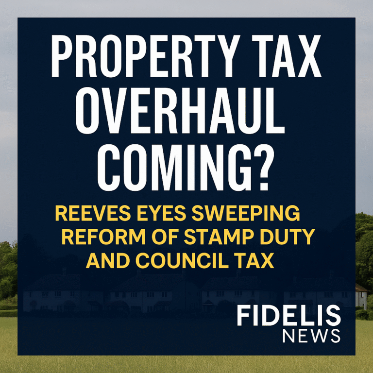 Property Tax Overhaul Coming? Reeves Eyes Sweeping Reform of Stamp Duty and Council Tax