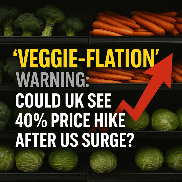 ‘Veggie-flation’ Warning: Could UK See 40% Price Hike After US Surge?
