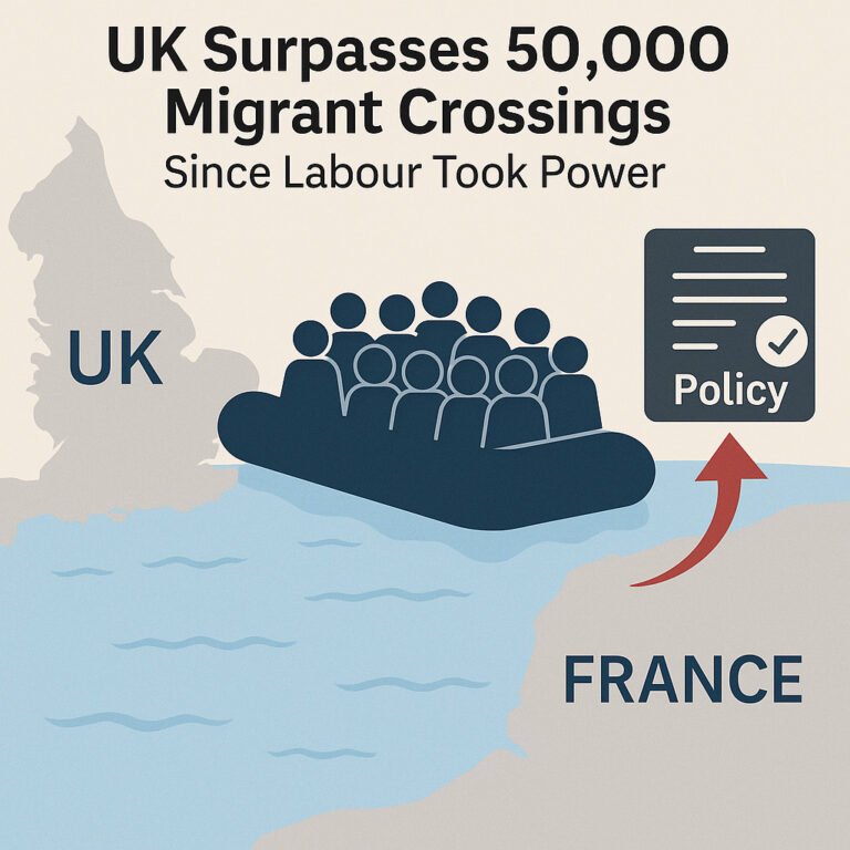 UK Surpasses 50,000 Migrant Crossings Since Labour Took Power: What’s Next?
