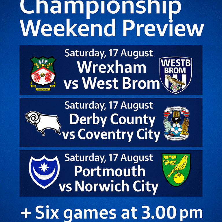 Championship Weekend Preview: Storylines, Stakes & the Matches You Can’t Miss
