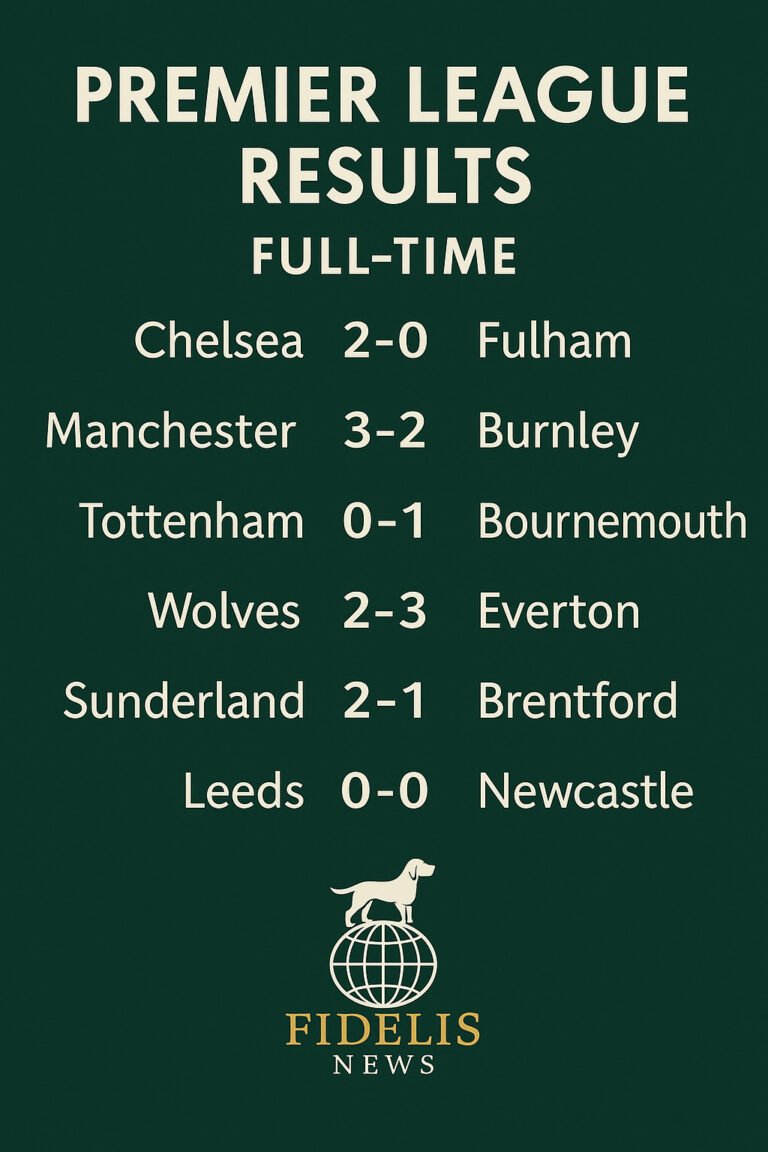 Premier League Matchday 3 Recap: Dramatic Wins, Upsets, and Keeper Heroics