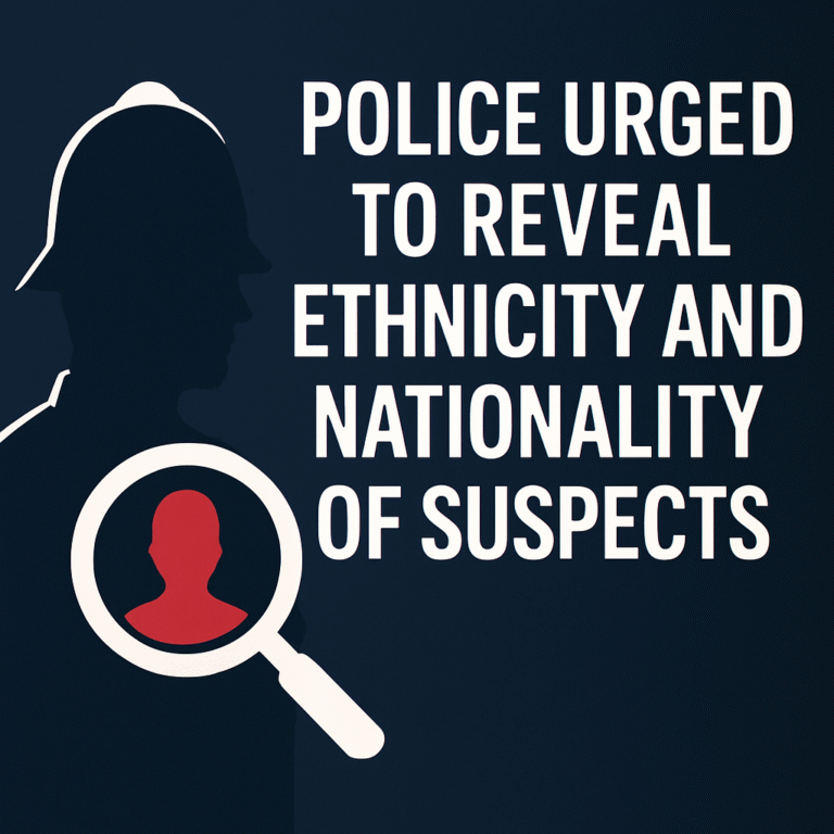 Police Encouraged to Disclose Suspect Ethnicity and Nationality in High-Profile Cases