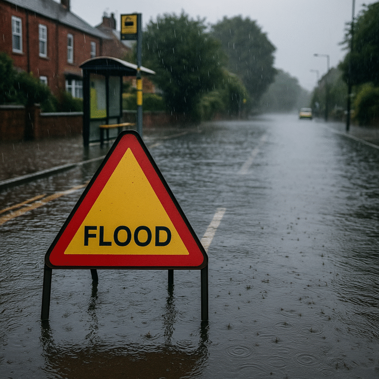 Flash Flooding Disrupts Transport and Services Across Southern UK This Morning