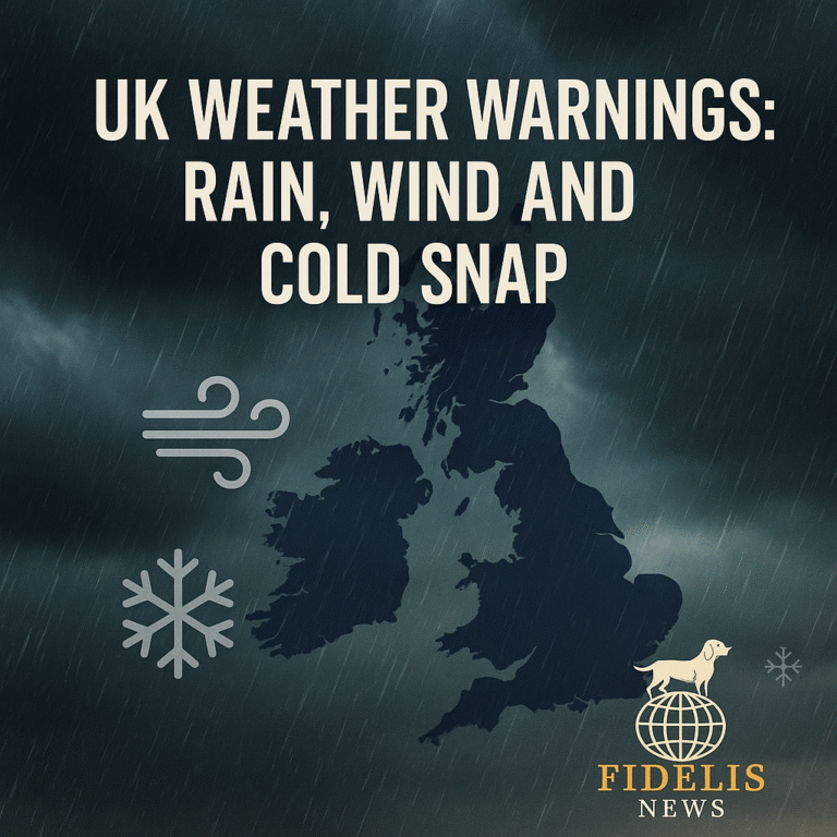 UK Braces for Heavy Rain, Gales and Autumn Cold. Snow Risk Minimal for Now