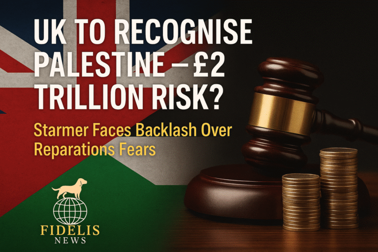 UK Set to Recognise Palestine State Today: Starmer Signals Foreign Policy Shift Amid £2 Trillion Reparation Risk