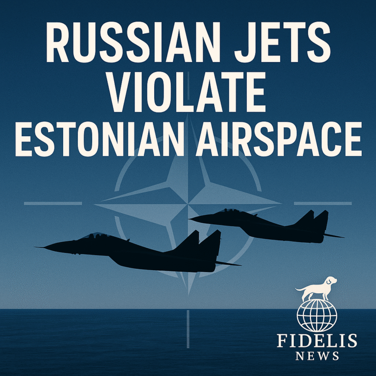 Russia Violates Estonian Airspace: NATO Scrambles After Morning Incursion