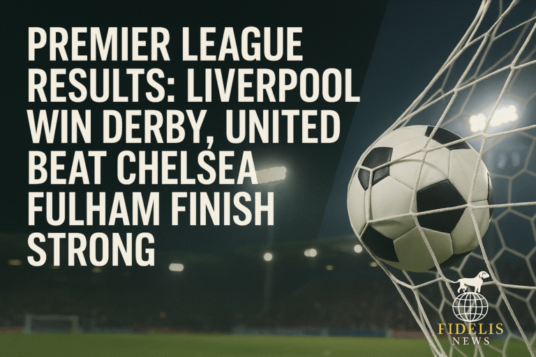 Premier League Results: Liverpool Stay Perfect, United Beat Chelsea, Spurs Draw, Fulham Finish Strong