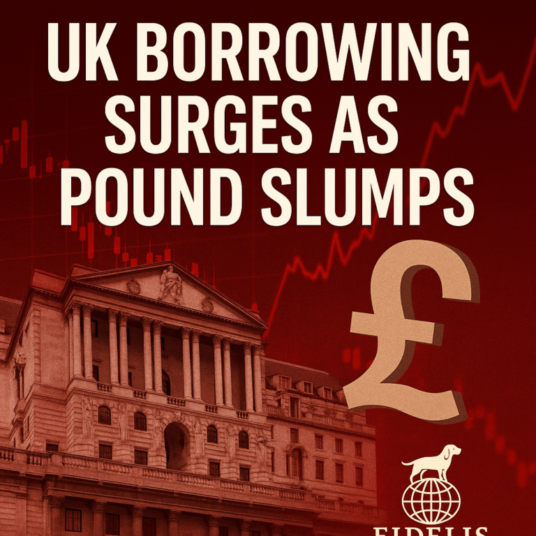 Government Borrowing Soars as Pound Slumps: UK Faces Fiscal Crisis Ahead of Autumn Budget