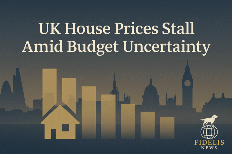 UK House Price Growth Stalls Amid Budget Uncertainty and Economic Headwinds