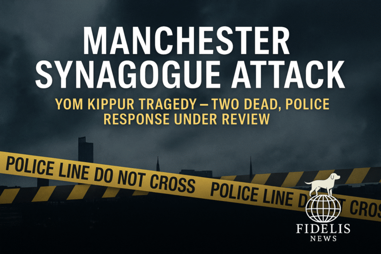 Manchester Synagogue Attack: New Revelations After Yom Kippur Tragedy