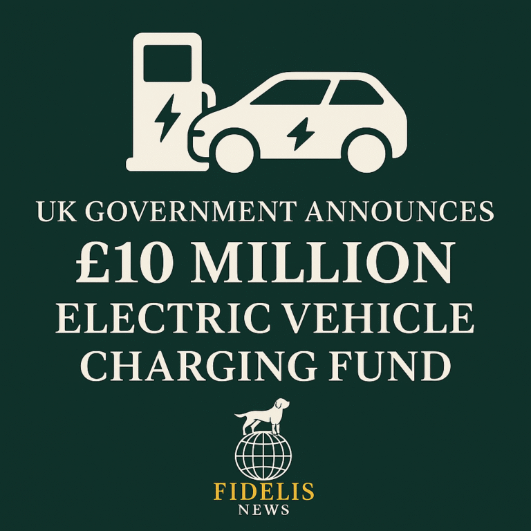 UK Government Launches £10 Million Fund to Develop Off-Grid EV Chargepoint Technology