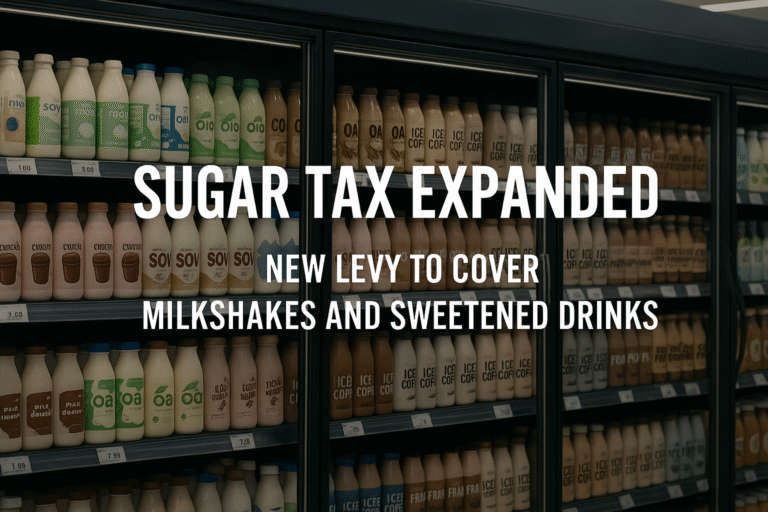 UK Government to Expand Sugar Tax to Milkshakes and Sweetened Drinks Ahead of Budget