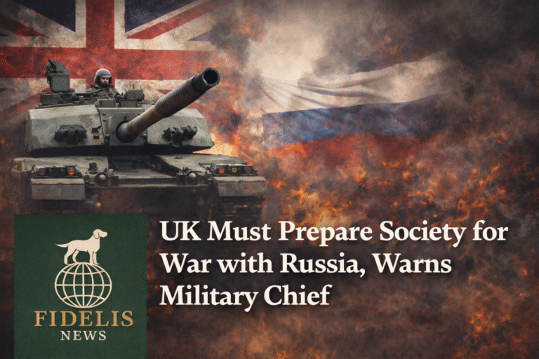 UK Military Chief Warns Britain Must Prepare Society for Threat From Russia as NATO Calls for Greater Readiness