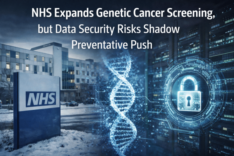 NHS Expands Genetic Cancer Screening, but Data Security Risks Shadow Preventative Push