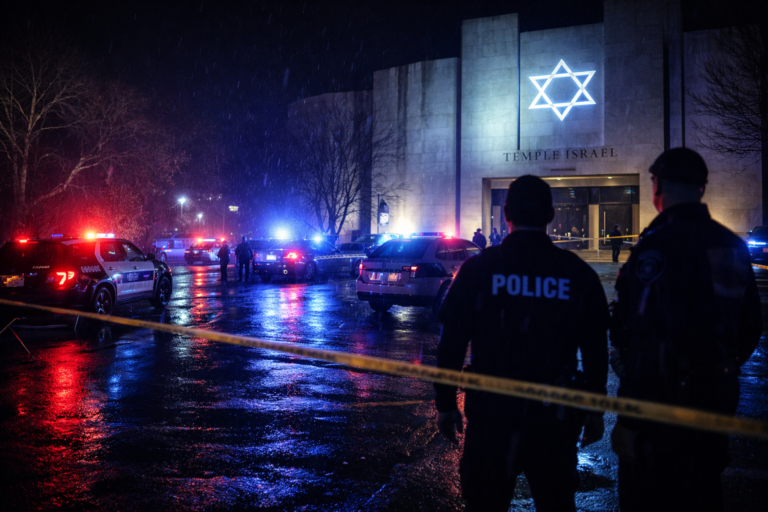 Detroit Synagogue Vehicle Attack: Suspect Shot Dead by Police