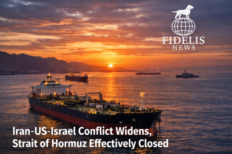 Strait of Hormuz on Edge: Iran–US–Israel Conflict Expands Across the Gulf